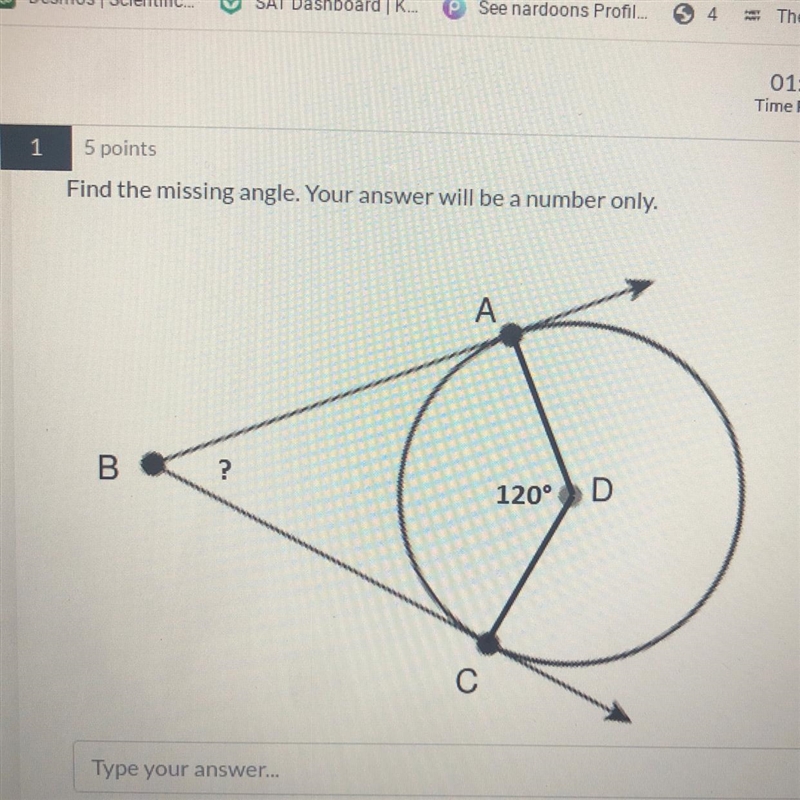 Find the missing angle. Your answer will be a number only.-example-1