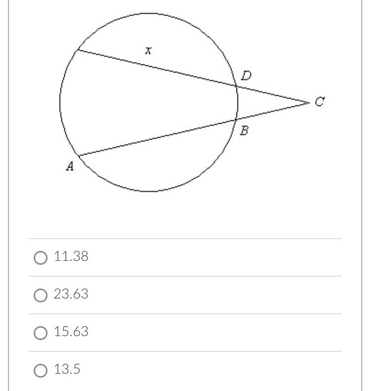 Find the value of x. If necessary, round your answer to the nearest tenth. The figures-example-1