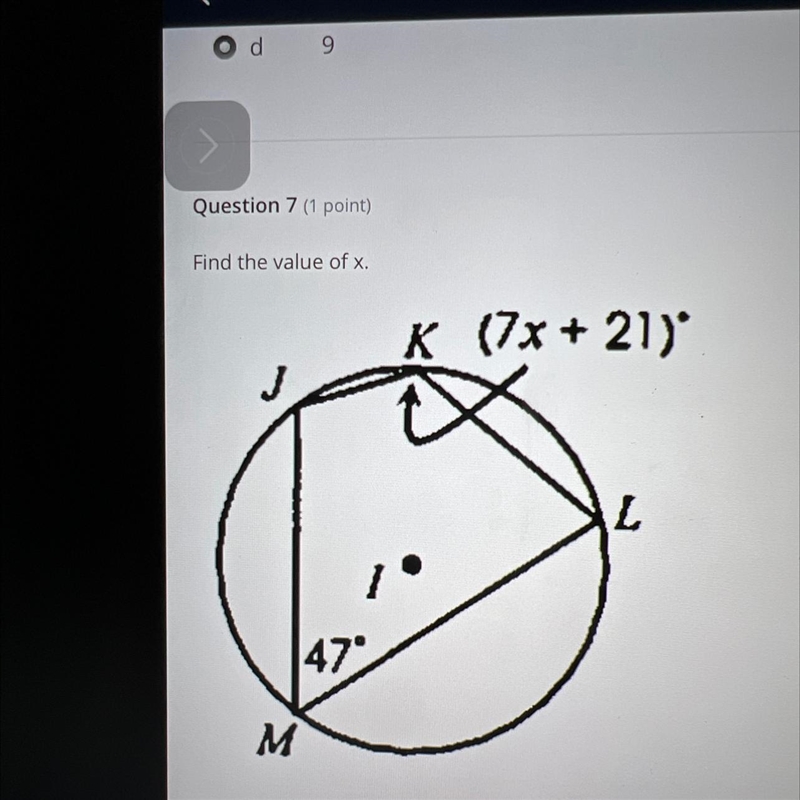 Find the value of x.-example-1