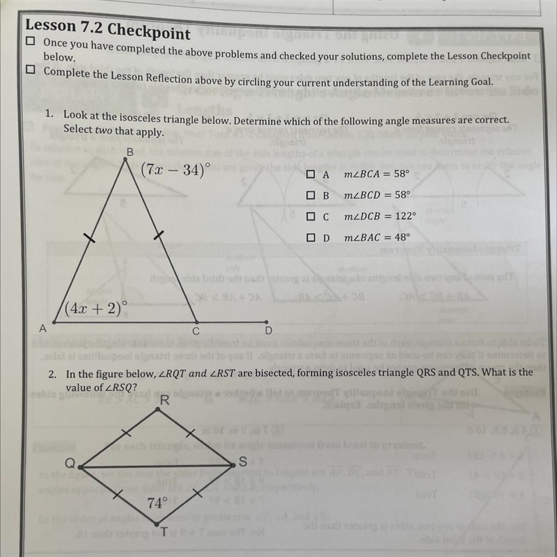 I need help with 1 and 2-example-1