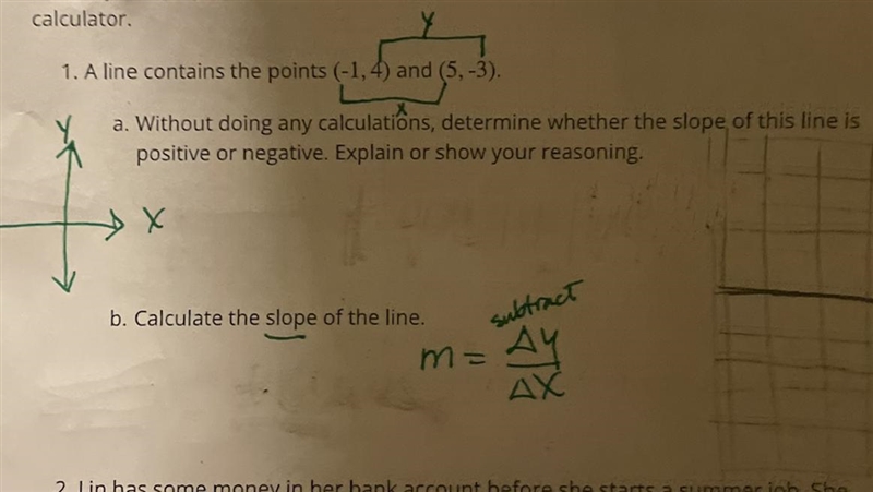 What’s the answer for a, and b, and how would you solve it?-example-1