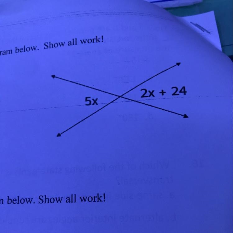 How do I find the value of x?-example-1