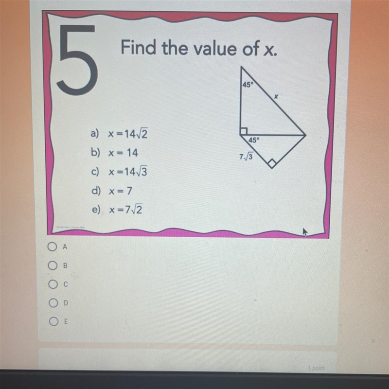 Find the value of x.-example-1