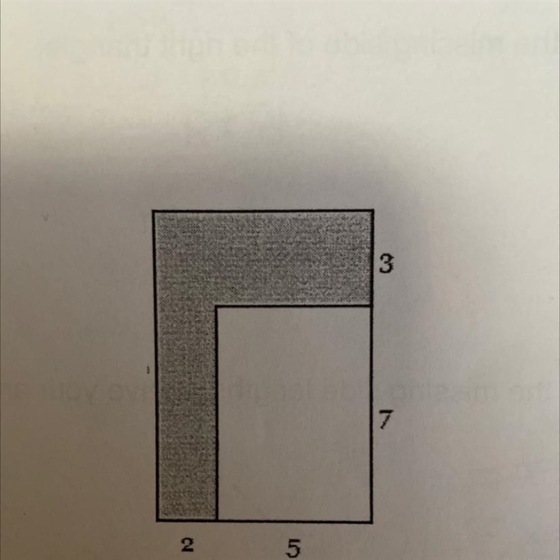 Find the area of the shaded region-example-1