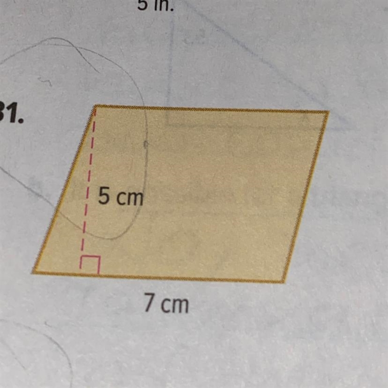 Find the area of each figure.-example-1