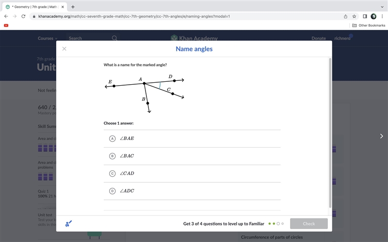 What is a name for the marked angle?-example-1