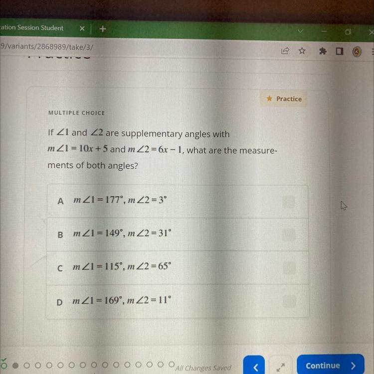 If <1 and <2 are supplementary angles with m <1 = 10x +5 and m <2= 6x-example-1