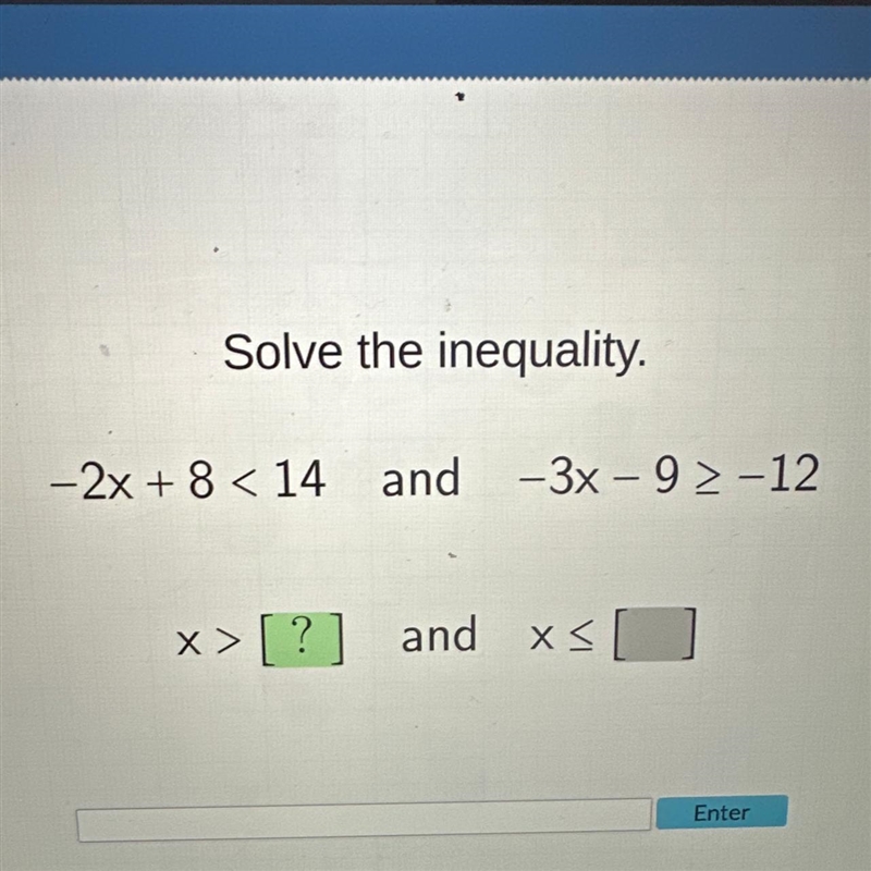 Solve the inequality.-example-1