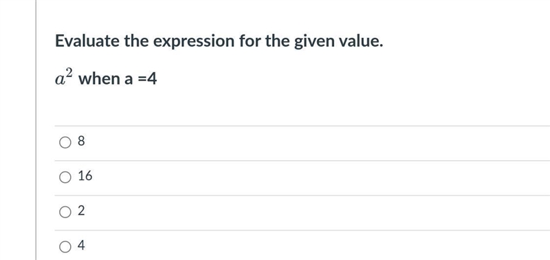 Evaluate the expression for the given value.-example-1