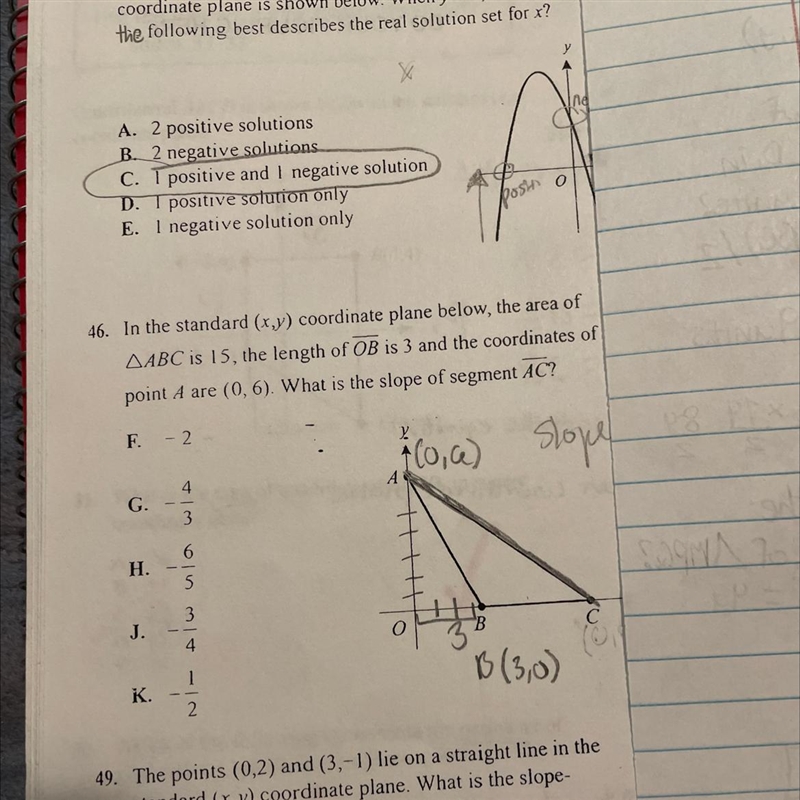 #46. Find the slope?-example-1