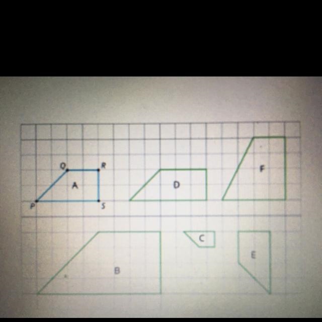 If polygon A is the original shape, what is the scale factor to get polygon B?-example-1