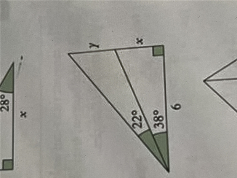 Solve this please everything is included in the picture find X and y-example-1