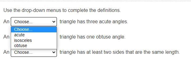 I will show the options, for example how I wish it to be is like, "1 Acute&quot-example-1