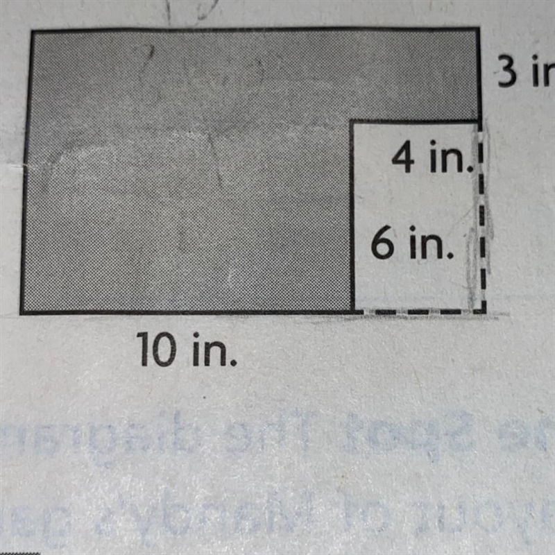 What is the area of the shaded part of the figure-example-1