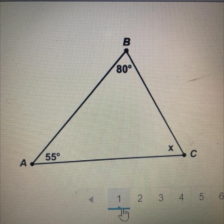 What is the value of x? Enter your answer In the box X =-example-1