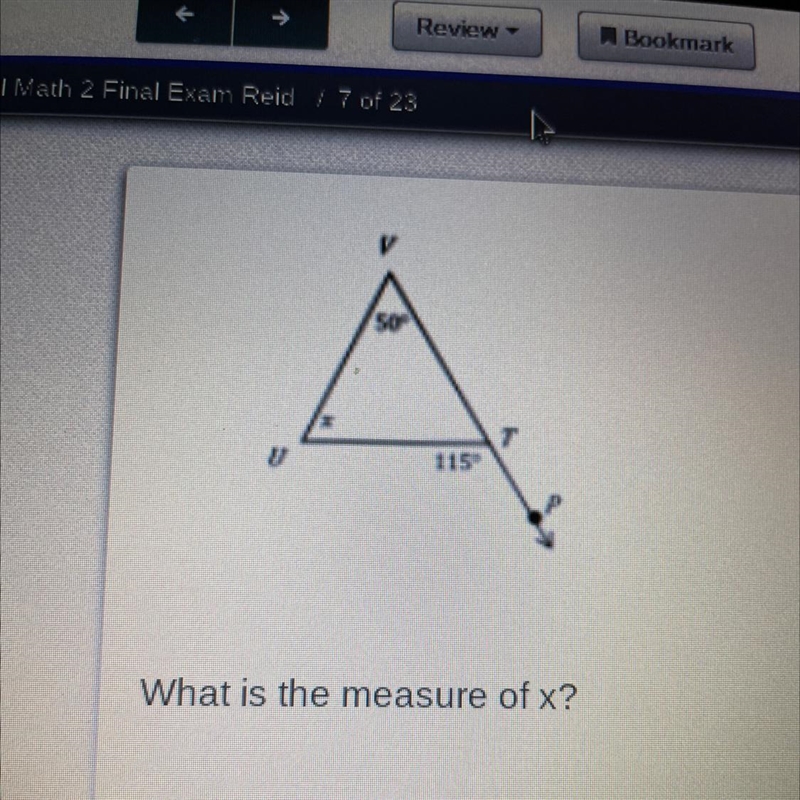 What is the measure of x?-example-1