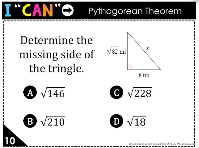 Pythagorean theorem pls help :P-example-1