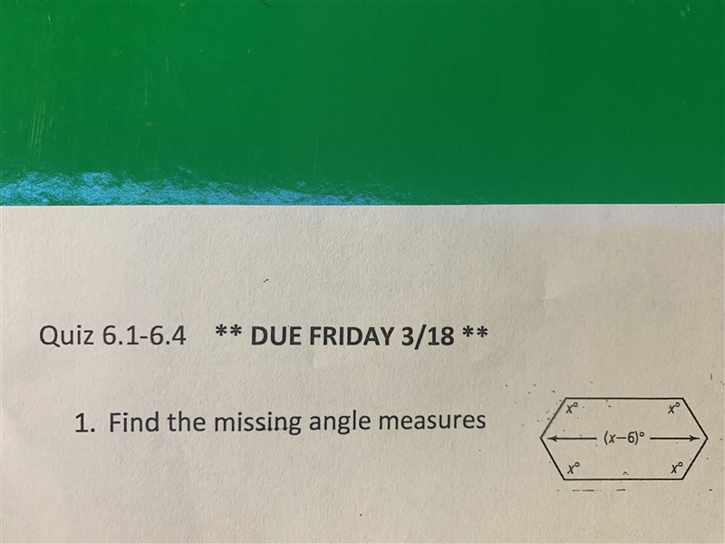 Find the missing angle measures-example-1