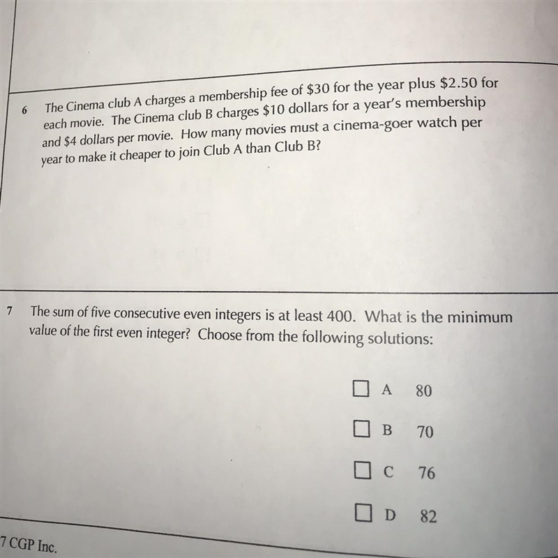 Answer number 7 please show work-example-1