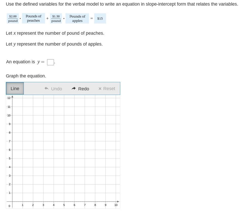 I would like to know what the equation would be.-example-1