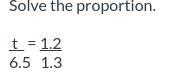 Solve the proportion.-example-1