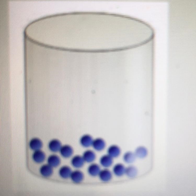 What state of matter does this model represents?-example-1