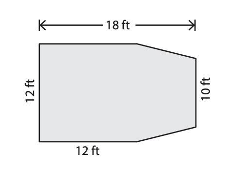 Find the area of each figure. Round to the nearest tenth if necessary.-example-1