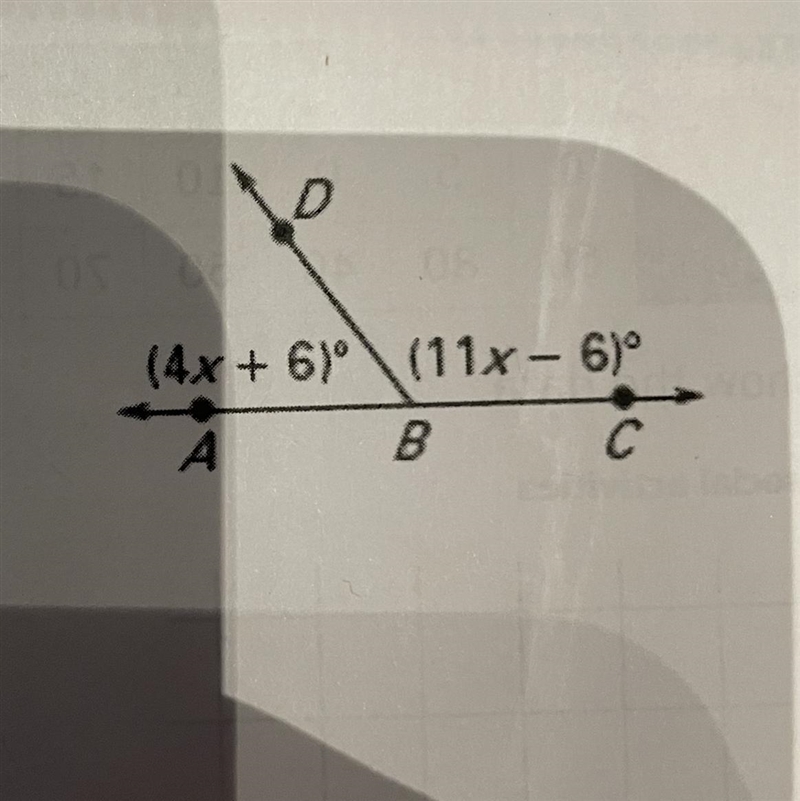 Angle and line relationships! solve with work or explanation pls-example-1