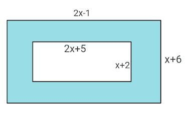 Cruz's Frame Shop makes a mat by removing out the inside of a rectangular mat board-example-1