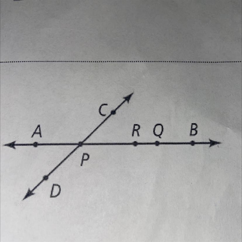 Name a pair of vertical angles.-example-1