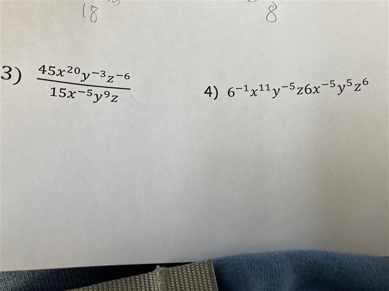 Simplify the exponents in the picture please-example-1