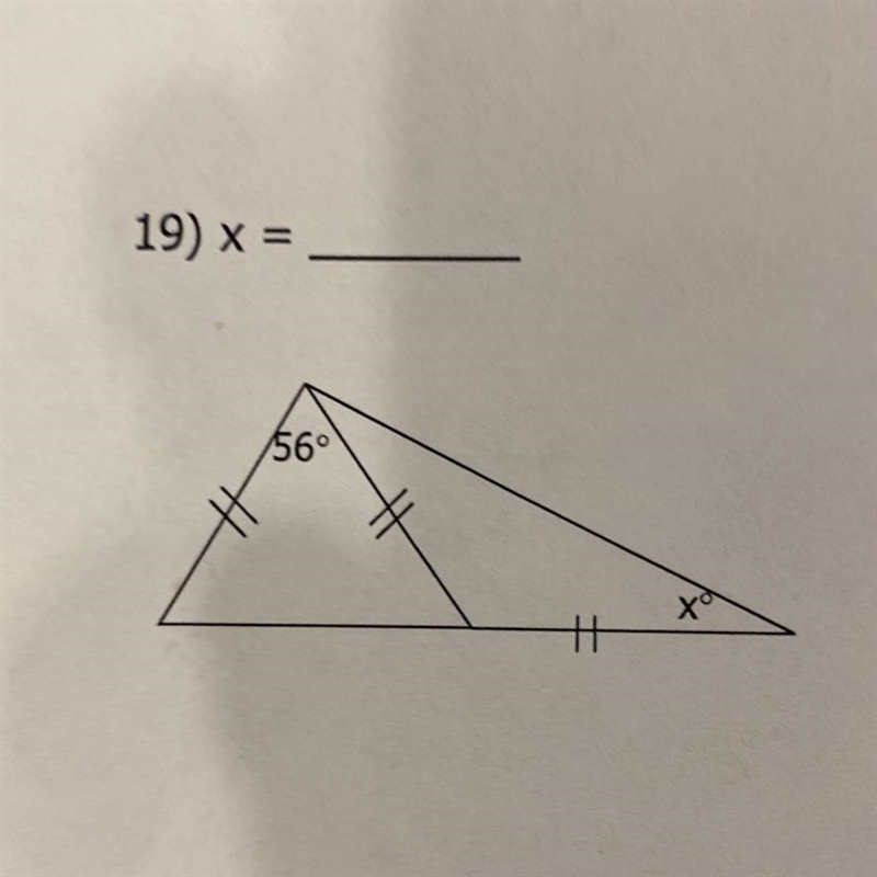 What does x mean or solve x-example-1