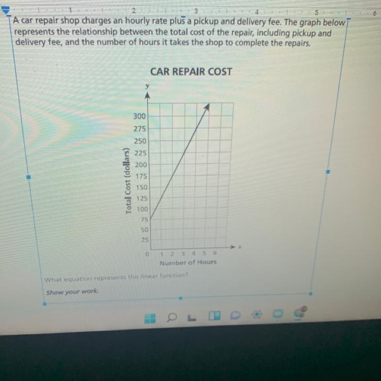 What equation represents this linear function ??-example-1