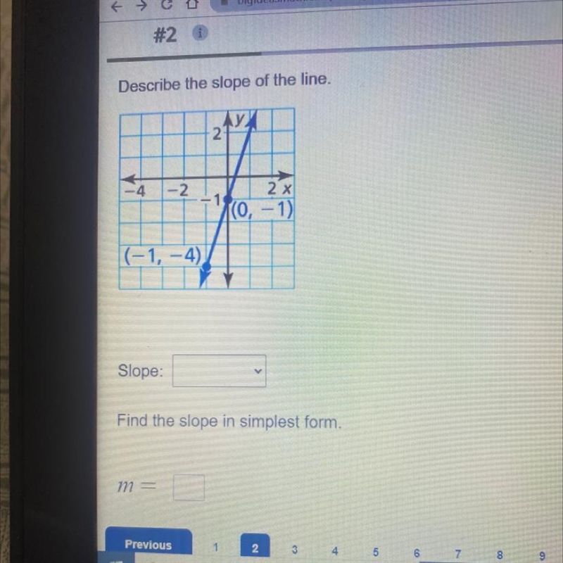 Find the slope ………..-example-1