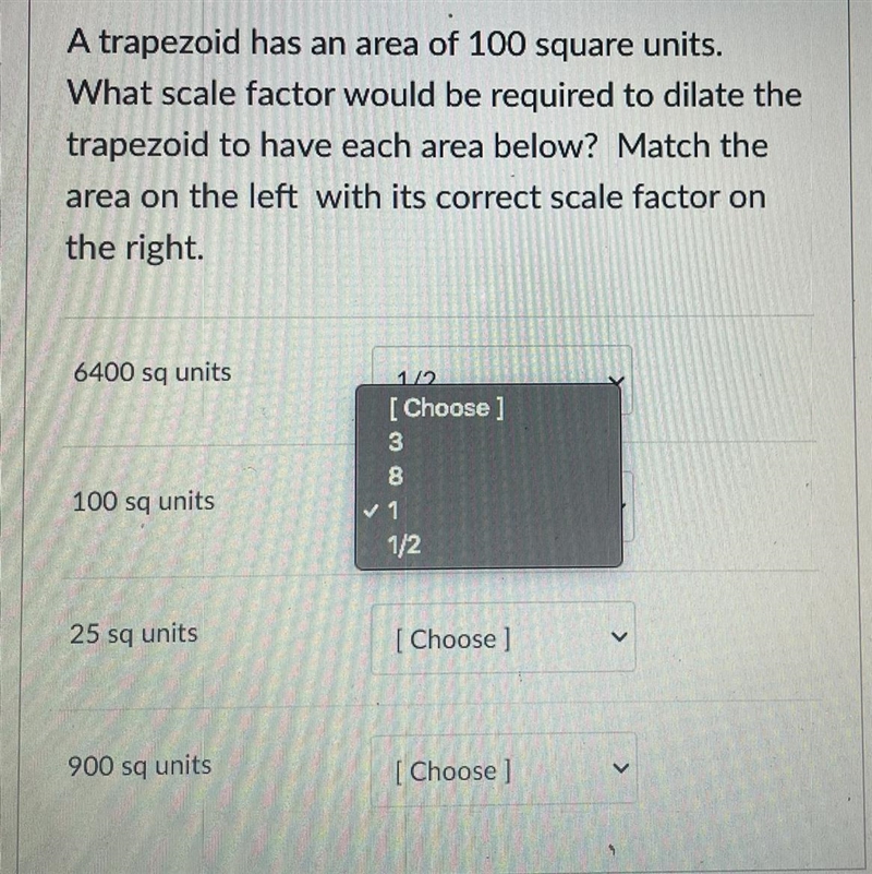 Question is down below, match the answer choices with the units.-example-1