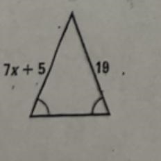 (Using Algebra) Find the value of X-example-1