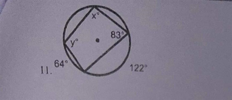 Find the value of x and/or y in OA. can someone help me here (show the solution)​-example-1