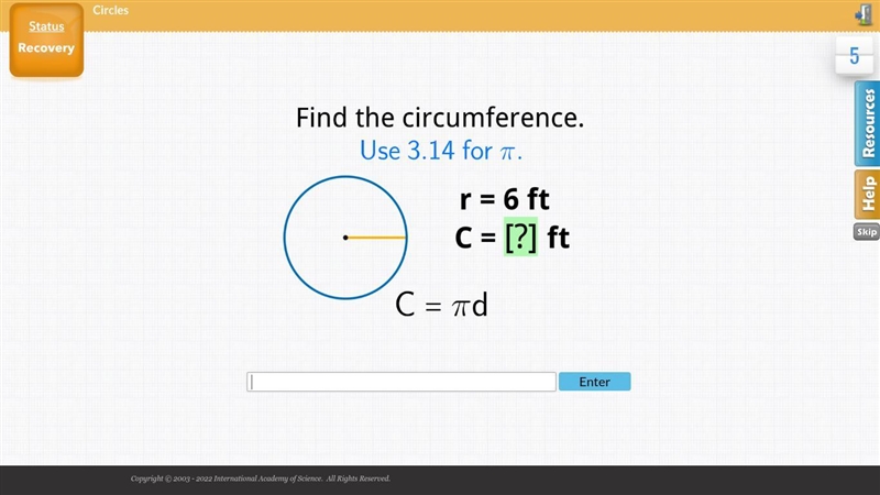 Find the circumference-example-1