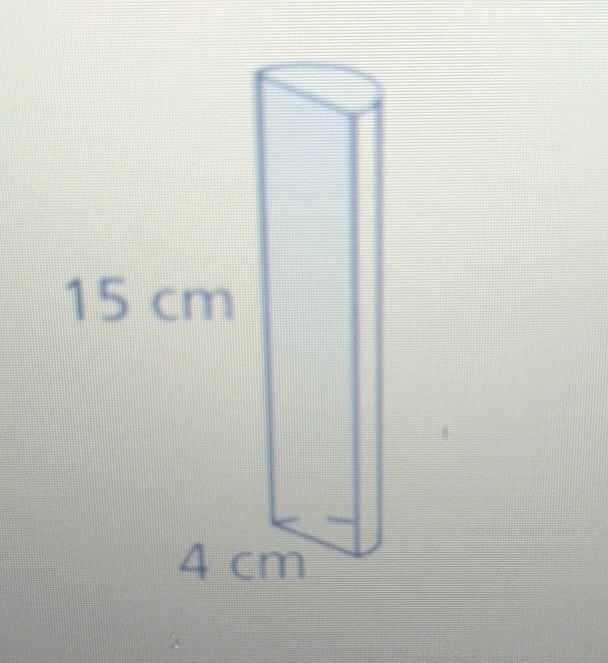 Figure #3 (Round to the nearest tenth) Volume =_____cm^3​-example-1