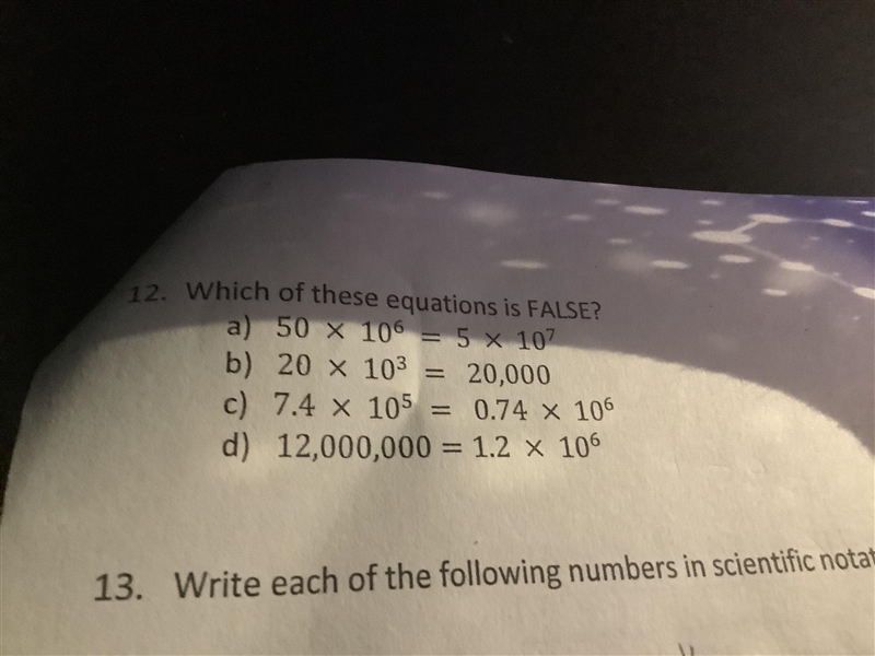 Which of these equations is false-example-1