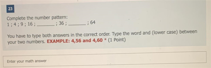 Complete the number pattern-example-1