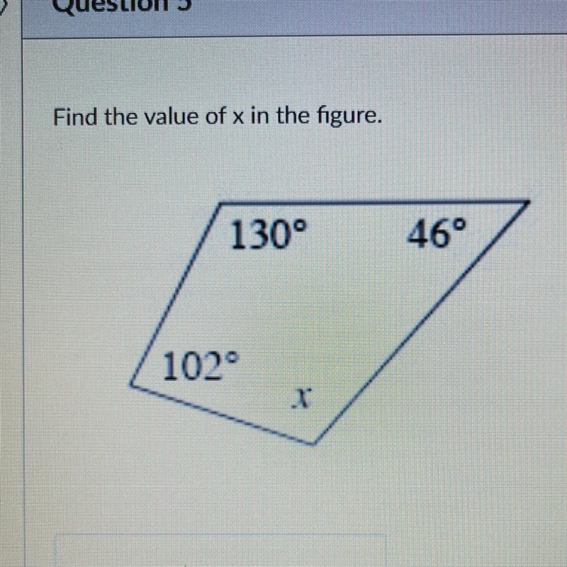 Find the value of x-example-1