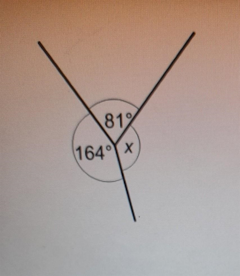 Find size of angle x pls.. ​-example-1