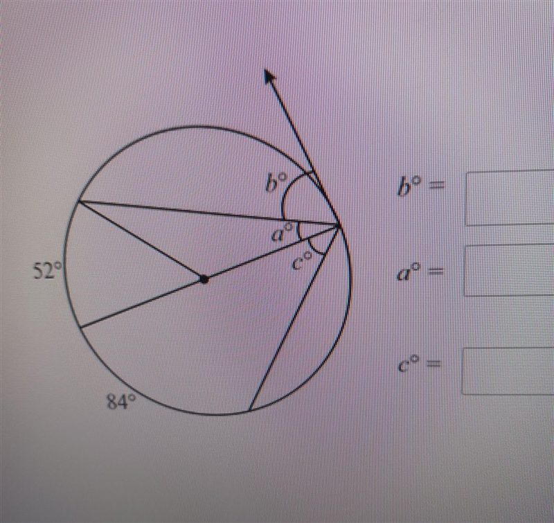 Consider the figure shown below. Find the value of each variable mentioned in the-example-1