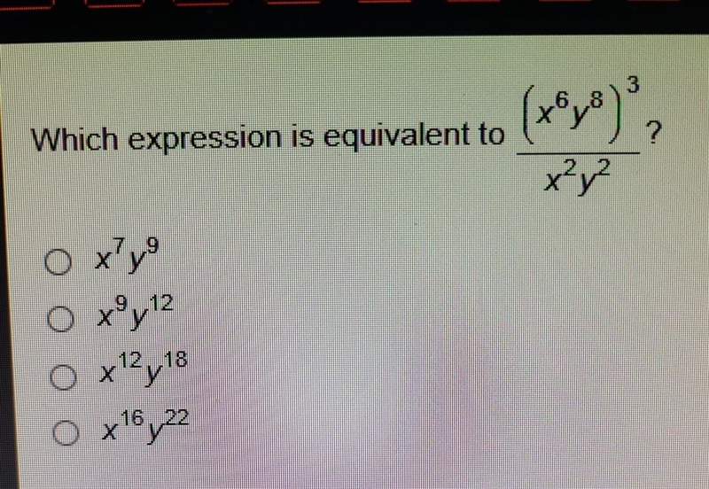 Which expression is equivalent ​-example-1