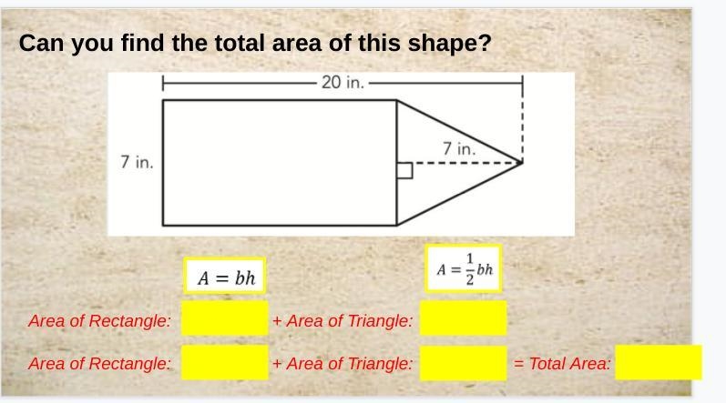 What total area of this shape?-example-1