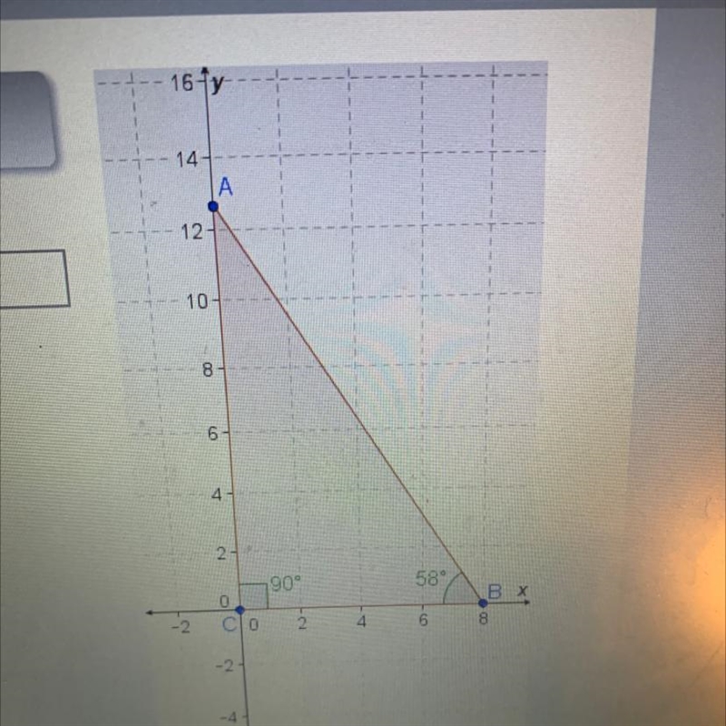 For what value of o, in degrees, is sin 0 = cos 58°?-example-1