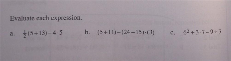 Evaluate each expression.​-example-1