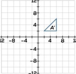 50 POINTS! HURRY! Look at the graph. Which triangle is similar to triangle A?-example-2