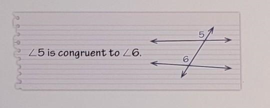 Your friend describes a relationship between the angles shown. Is your friend correct-example-1